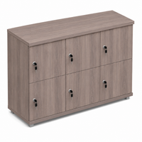 Signature 2 Door Wooden Locker (Nest of 3)