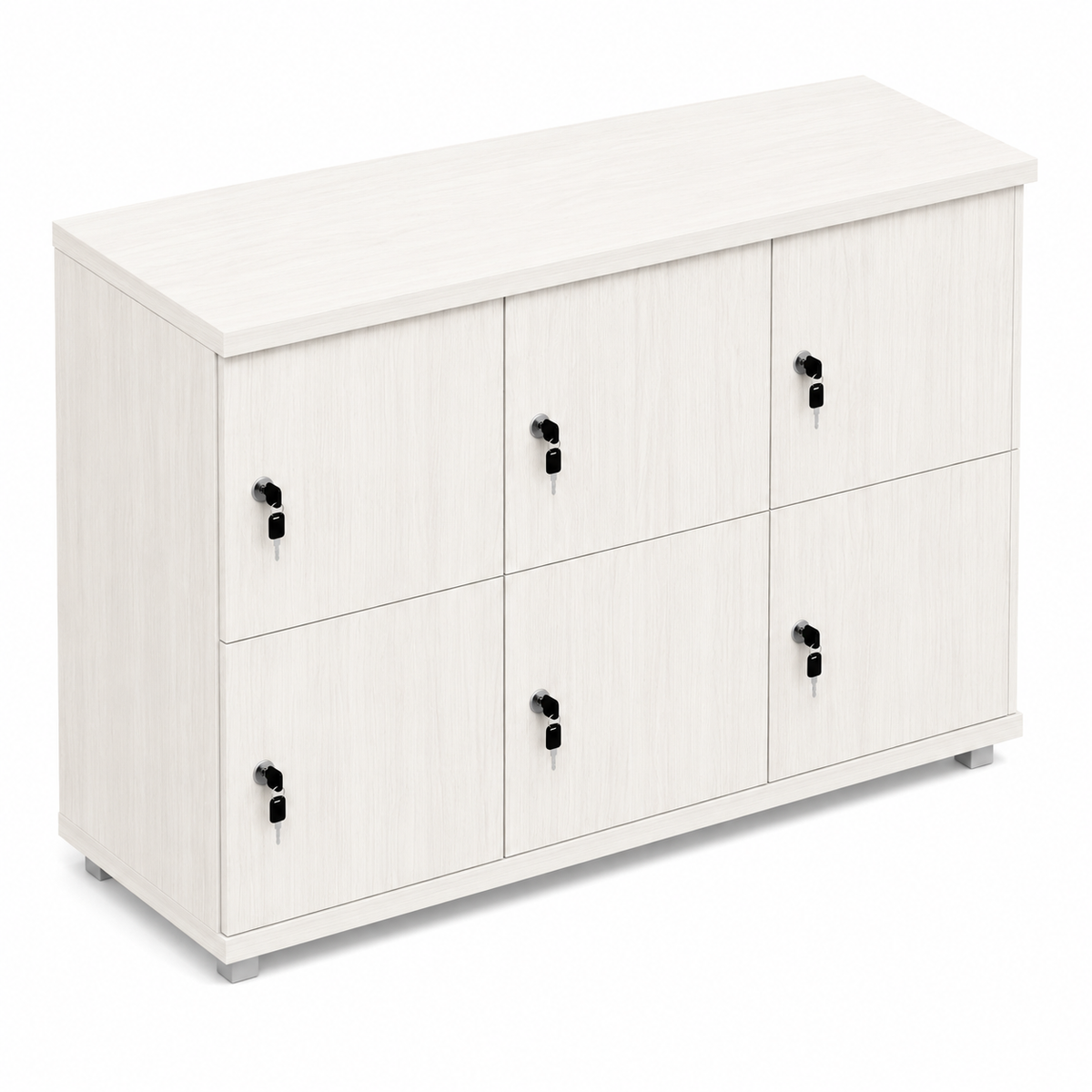 Signature 2 Door Wooden Locker (Nest of 3)
