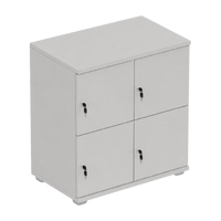 Signature 2 Door Wooden Locker (Nest of 2)