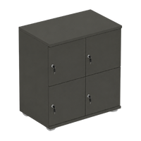 Signature 2 Door Wooden Locker (Nest of 2)