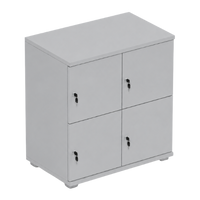 Signature 2 Door Wooden Locker (Nest of 2)