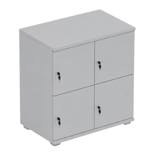 Signature 2 Door Wooden Locker (Nest of 2)