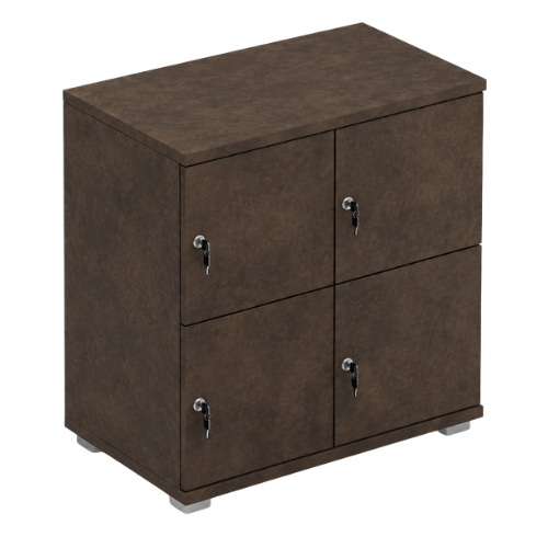 Signature 2 Door Wooden Locker (Nest of 2)