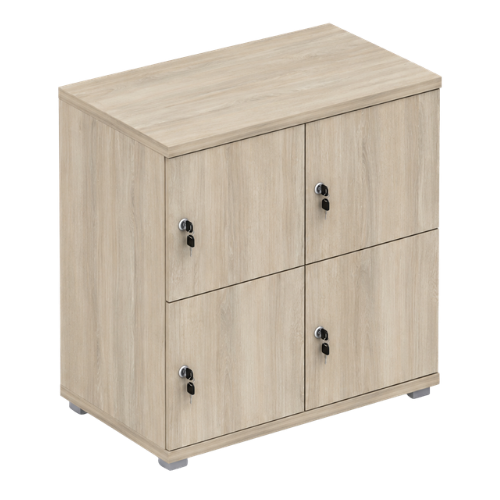 Signature 2 Door Wooden Locker (Nest of 2)