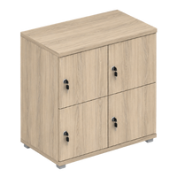 Signature 2 Door Wooden Locker (Nest of 2)