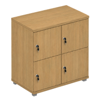 Signature 2 Door Wooden Locker (Nest of 2)