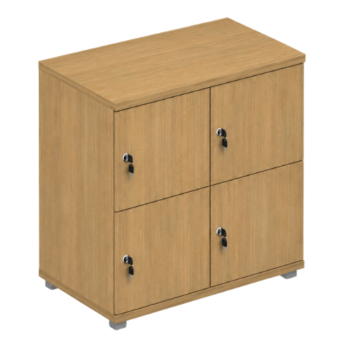 Signature 2 Door Wooden Locker (Nest of 2)