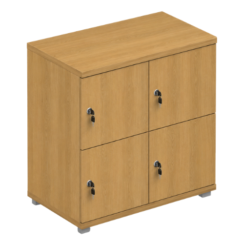 Signature 2 Door Wooden Locker (Nest of 2)