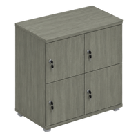 Signature 2 Door Wooden Locker (Nest of 2)