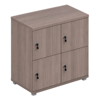 Signature 2 Door Wooden Locker (Nest of 2)