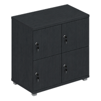 Signature 2 Door Wooden Locker (Nest of 2)