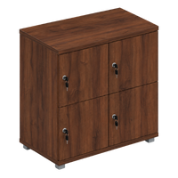 Signature 2 Door Wooden Locker (Nest of 2)