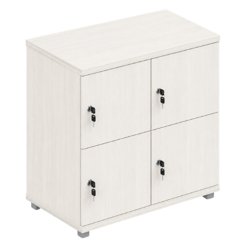 Signature 2 Door Wooden Locker (Nest of 2)