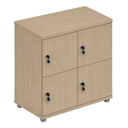 Signature 2 Door Wooden Locker (Nest of 2)