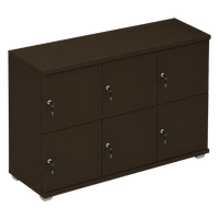 Signature 2 Door Wooden Locker (Nest of 3)