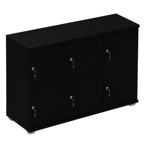 Signature 2 Door Wooden Locker (Nest of 3)