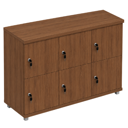 Signature 2 Door Wooden Locker (Nest of 3)