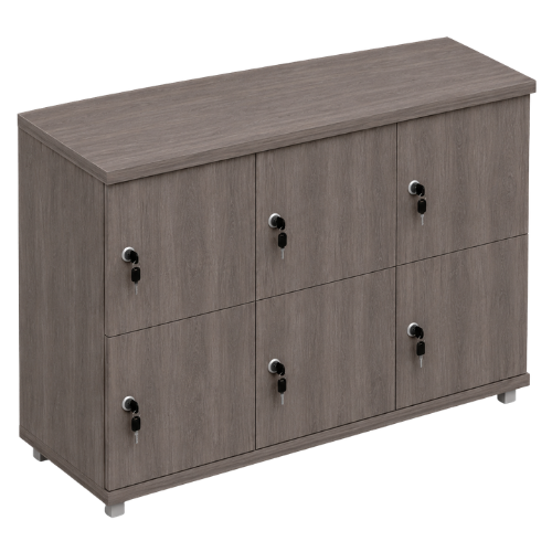 Signature 2 Door Wooden Locker (Nest of 3)