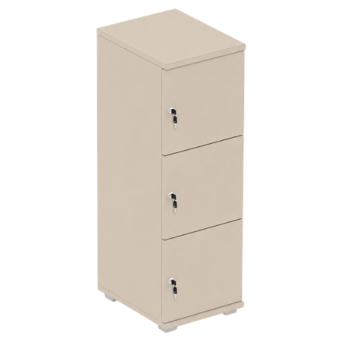 Signature 3 Door Wooden Locker