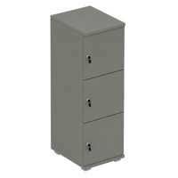 Signature 3 Door Wooden Locker