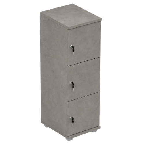 Signature 3 Door Wooden Locker