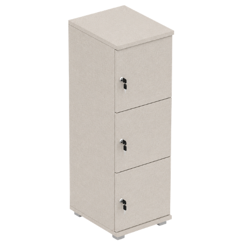 Signature 3 Door Wooden Locker