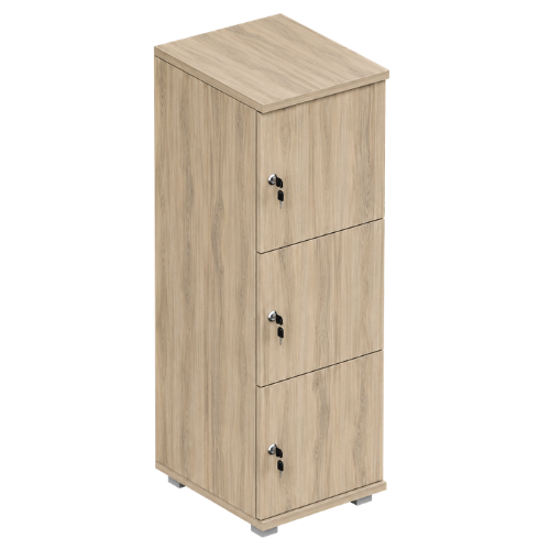 Signature 3 Door Wooden Locker