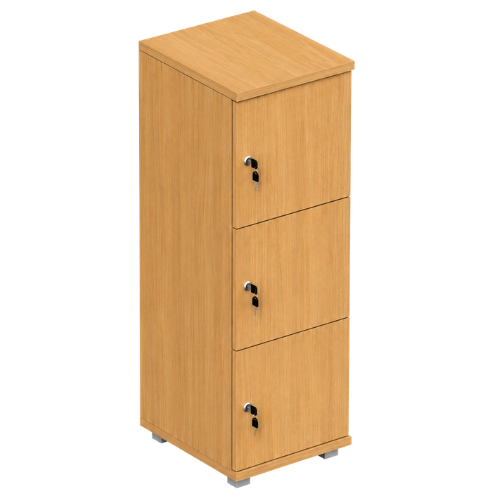 Signature 3 Door Wooden Locker