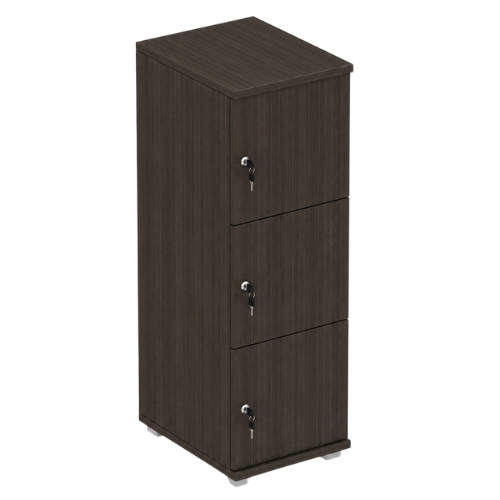 Signature 3 Door Wooden Locker