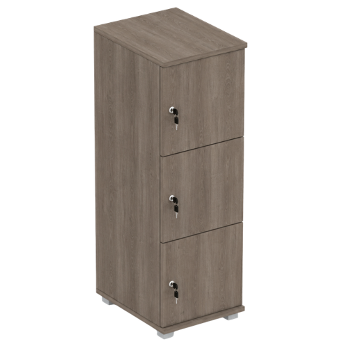 Signature 3 Door Wooden Locker