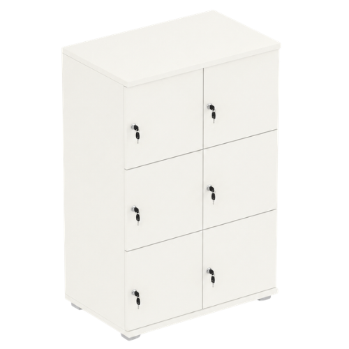 Signature 3 Door Wooden Locker (Nest of 2)