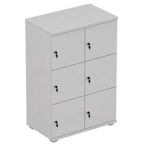 Signature 3 Door Wooden Locker (Nest of 2)
