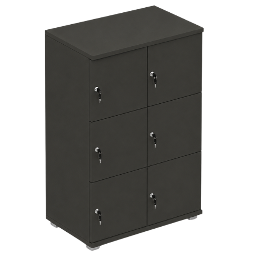 Signature 3 Door Wooden Locker (Nest of 2)