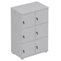 Signature 3 Door Wooden Locker (Nest of 2)