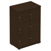 Signature 3 Door Wooden Locker (Nest of 2)