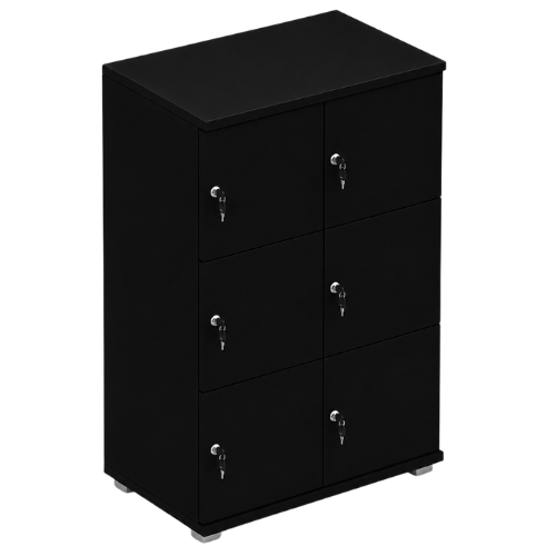 Signature 3 Door Wooden Locker (Nest of 2)
