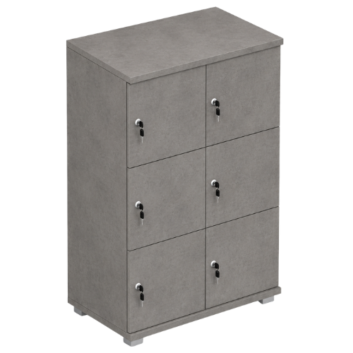 Signature 3 Door Wooden Locker (Nest of 2)