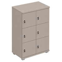 Signature 3 Door Wooden Locker (Nest of 2)