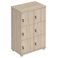 Signature 3 Door Wooden Locker (Nest of 2)