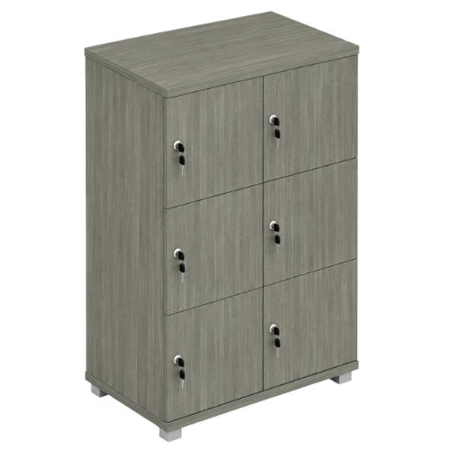 Signature 3 Door Wooden Locker (Nest of 2)
