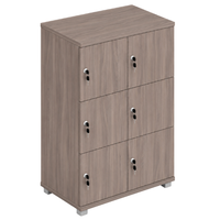 Signature 3 Door Wooden Locker (Nest of 2)