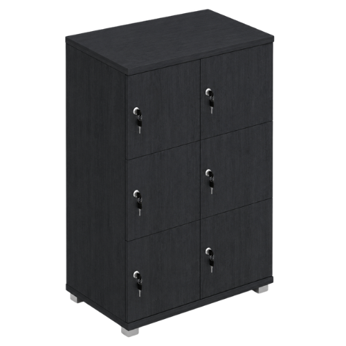 Signature 3 Door Wooden Locker (Nest of 2)