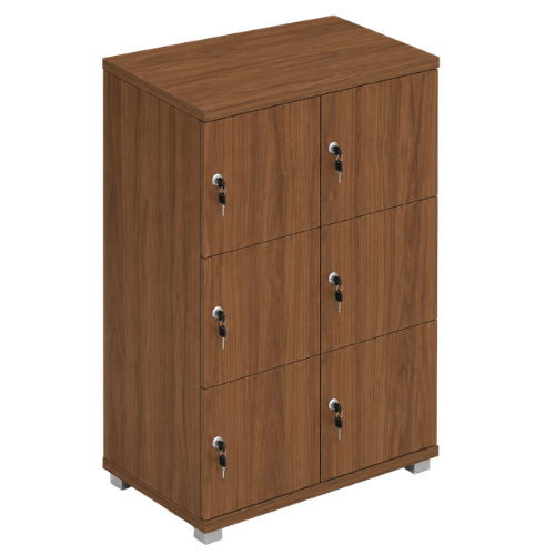 Signature 3 Door Wooden Locker (Nest of 2)