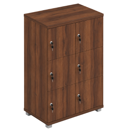 Signature 3 Door Wooden Locker (Nest of 2)