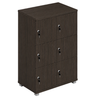 Signature 3 Door Wooden Locker (Nest of 2)
