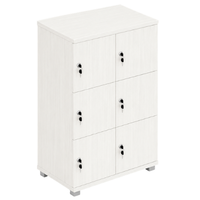 Signature 3 Door Wooden Locker (Nest of 2)
