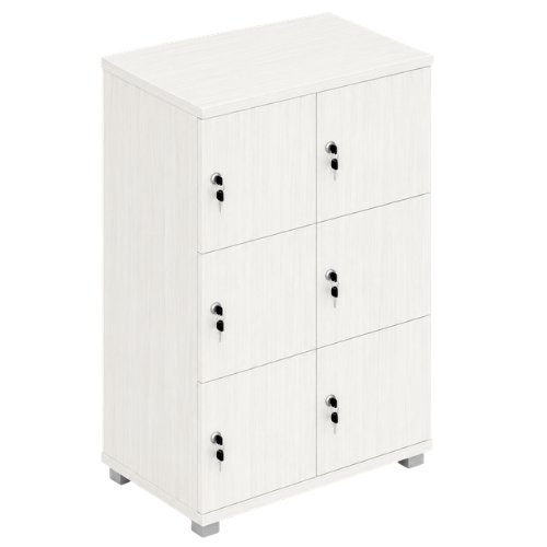 Signature 3 Door Wooden Locker (Nest of 2)