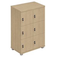 Signature 3 Door Wooden Locker (Nest of 2)