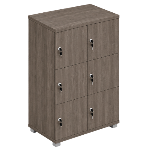 Signature 3 Door Wooden Locker (Nest of 2)