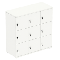 Signature 3 Door Wooden Locker (Nest of 3)